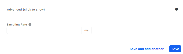 Set advanced settings