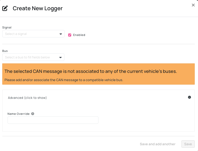 Create CAN Logger