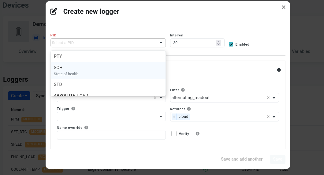 Create logger