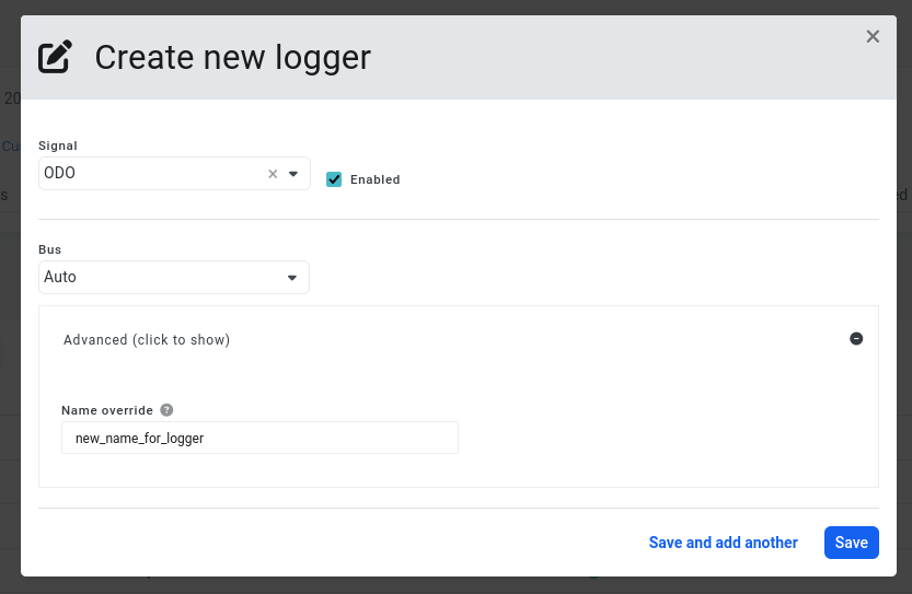 Create logger