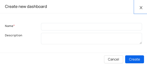 Create New Device Dashboard