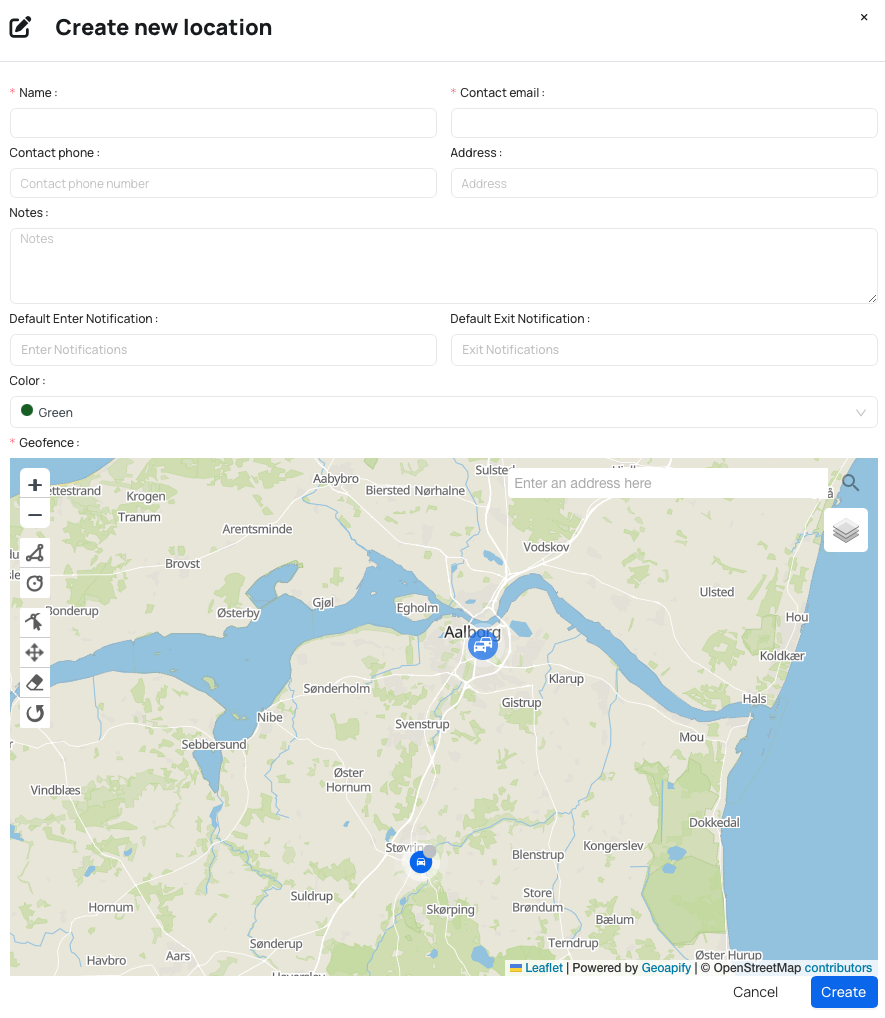 Create Location