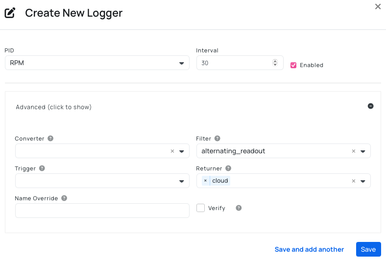 Creating a new logger
