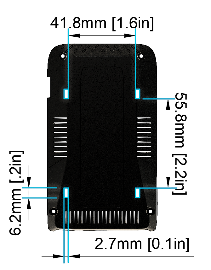 Mounting holes