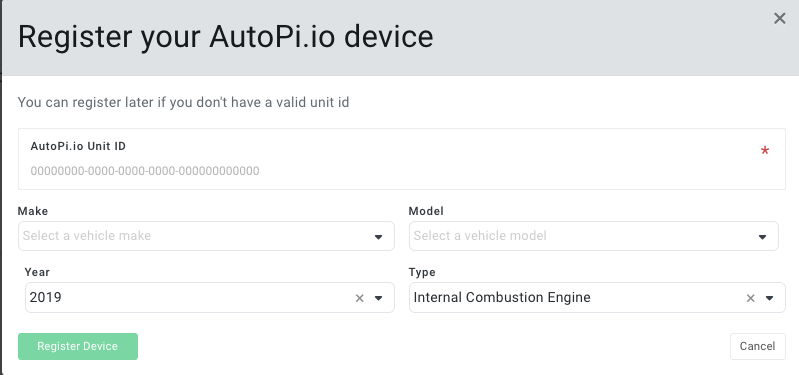 Register Device