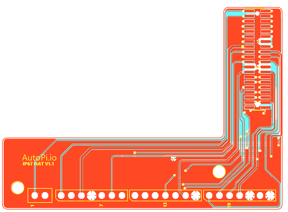Screw terminal header